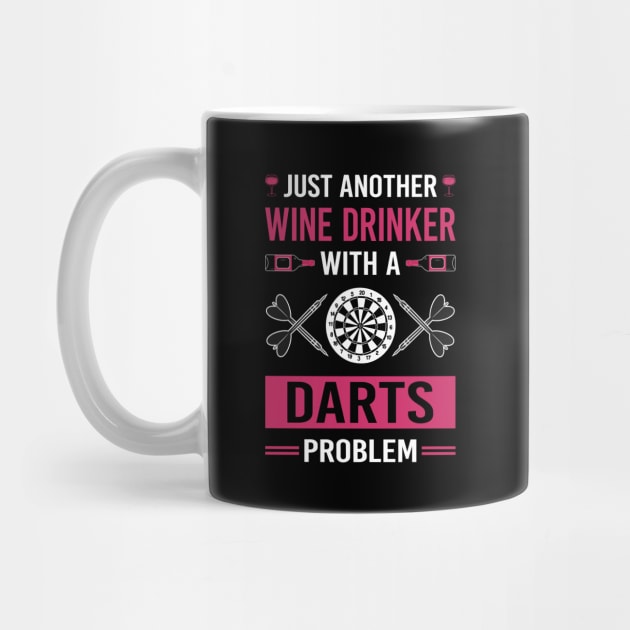 Wine Drinker Darts by Good Day